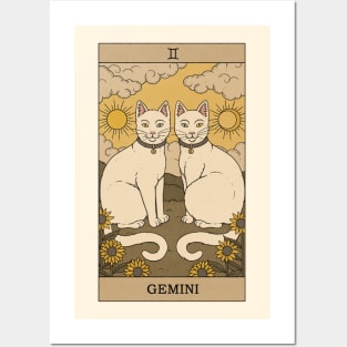 Gemini Cat Posters and Art